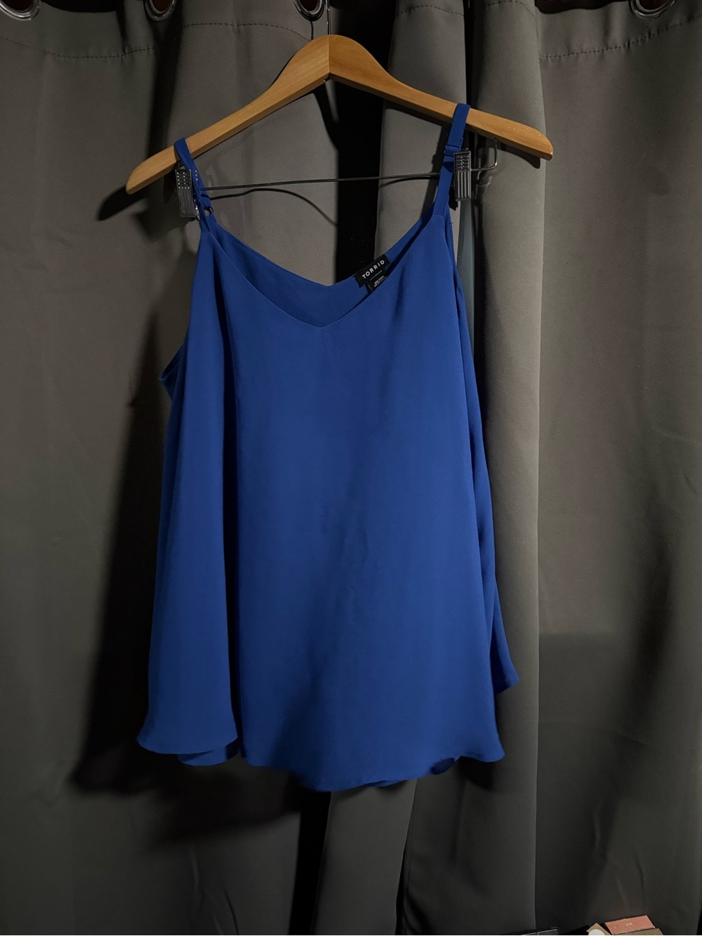 torrid Royal Blue V-Neck Spaghetti Strap Camisole